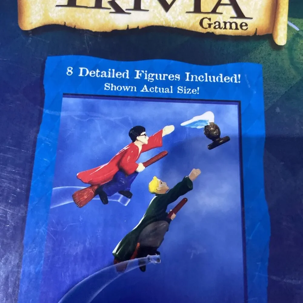 2002 mattel Harry Potter and the Chamber of Secrets Trivia Game complete